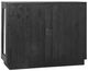 Classic Home Larson Carbon Black 2-Door Cabinet-4