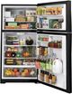 GE® 33" 21.9 Cu. Ft. Black Top Freezer Refrigerator-2