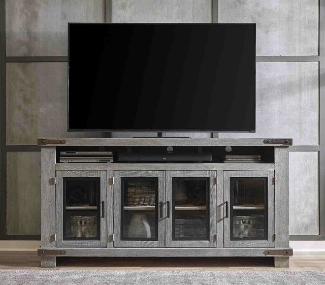 Aspenhome® Sawyer Lighthouse Grey 79" Highboy Console-2
