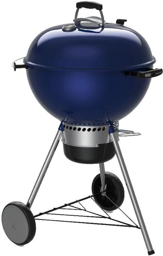 Weber® Master-Touch Series 24" Deep Ocean Blue Freestanding Charcoal Grill-3