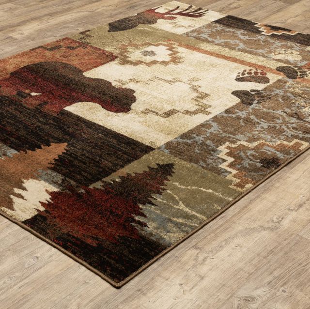 Oriental Weavers™ Woodlands 5'x7' Style 2 Area Rug-3