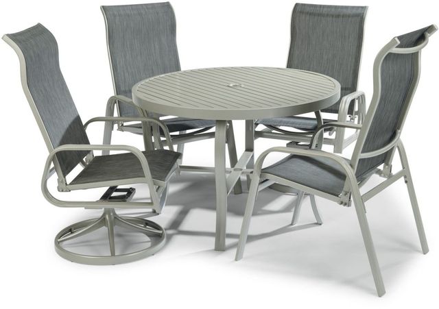 homestyles® Captiva 5-Piece Gray Dining Set-0