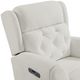 Westwood Design Abby Snow Power Uphostered Glider Recliner-2