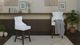 Nest Home Collections Lacey Barbury Pearl/Medium Gray Swivel Counter Stool-1
