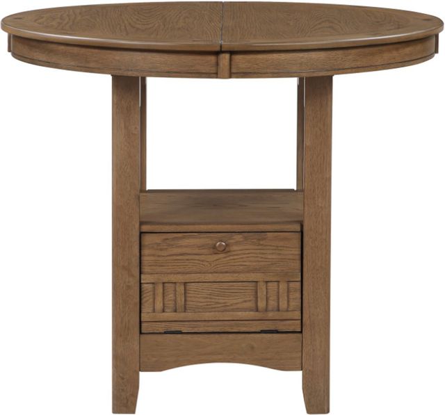 Homelegance® Junipero 5-Piece Brown/Light Gray Counter Height Dining Set-3