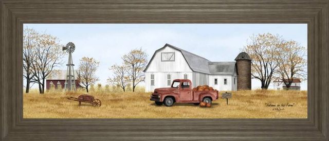 Classy Art Autumn on the Farm by Billy Jacobs Wall Art-0