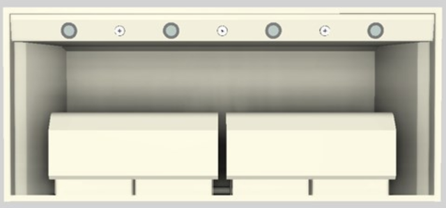 Vent-A-Hood® Designer Series 54" Biscuit Wall Mounted Range Hood-1