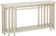 Currey & Company Norene Fog Gray Console Table-0