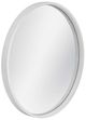 Bassett Mirror Cyprus Glossy White Wall Mirror-1