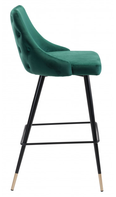 Zuo® Modern Piccolo Green Bar Chair-1