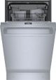 Bosch® 800 Series 18" Stainless Steel Top Control Built In Dishwasher-2