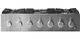 AGA™ Mercury 36" Stainless Steel Pro Style Dual Fuel Range-1