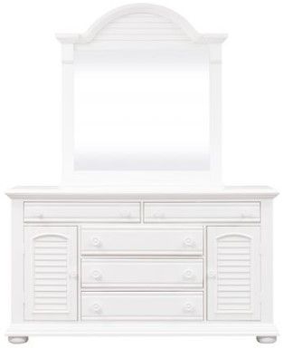 Liberty Furniture Summer House l 5-Piece Oyster White Poster Bedroom Set-2