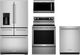 KitchenAid® 4 Piece Stainless Steel Kitchen Appliance Package-0