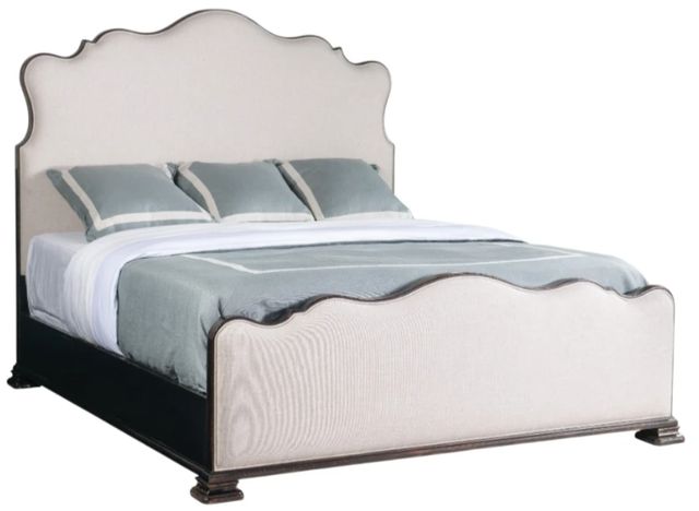 Hooker® Furniture Charleston Chateau Linen King Upholstered Panel Bed-0