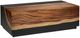 Crestview Collection Cavallo Brown Cocktail Table with Black Base-0