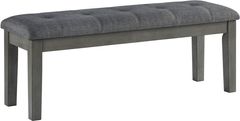 Signature Design by Ashley® Hallanden Antiqued Gray Dining Bench