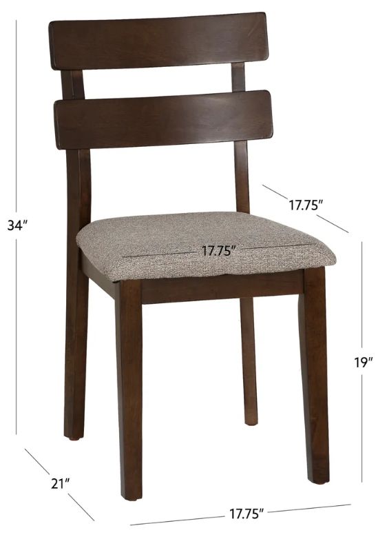 Powell® Daly Brown Side Chair-2