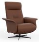 Fjords® Modern Living Finn Grey Large Dual Motion Swivel Recliner-0