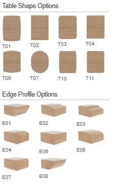 Country View Woodworking Customizable Make It Your Way 11 Hickory Top Dining Table-1