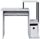 ACME Furniture Lyphre Antique White/Black Computer Desk-0