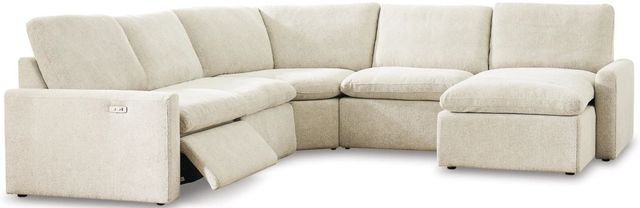 Signature Design by Ashley® Hartsdale 5-Piece Linen Power Reclining Right-Arm Facing Sectional and Chaise-0