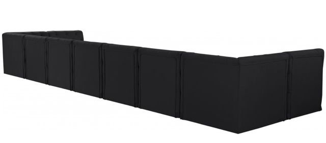 Meridian Furniture Tuft 9-Piece Black Modular Sectional Set-2