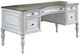 Liberty Furniture Magnolia Manor Antique White/Weathered Bark 64" Writing Desk-0