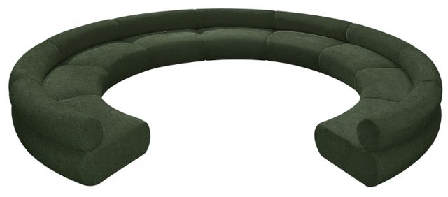 Meridian Furniture Bale 9-Piece Green Modular Sectional-1