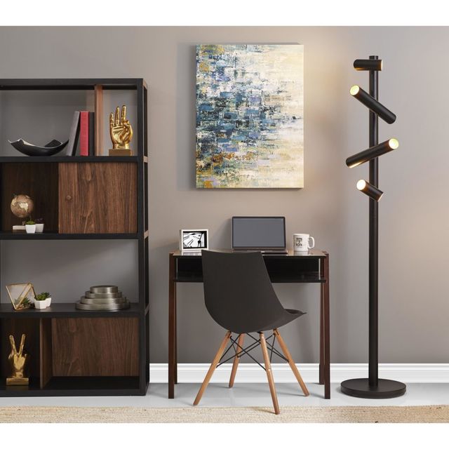 Adesso® Tyler Black LED Floor Lamp-2