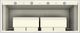 Vent-A-Hood® Designer Series 60" Biscuit Wall Mounted Range Hood-3