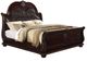 Crown Mark Stanley Cherry Queen Sleigh Bed-0