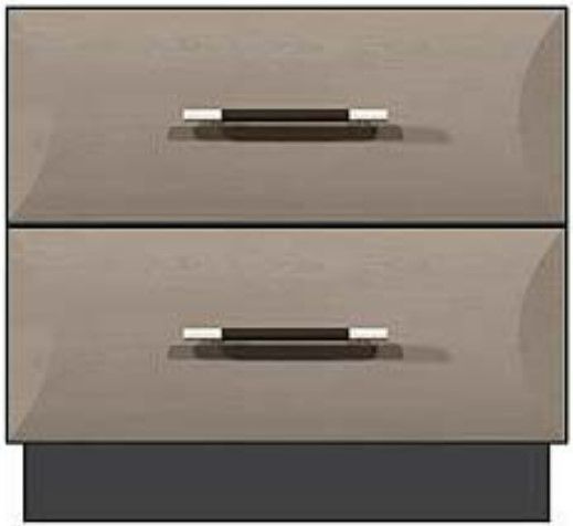Country View Woodworking Customizable American Modern 24" Plinth Base Nightstand-0