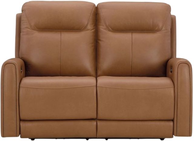 Signature Design by Ashley® Tryanny Butterscotch Power Reclining Loveseat-1