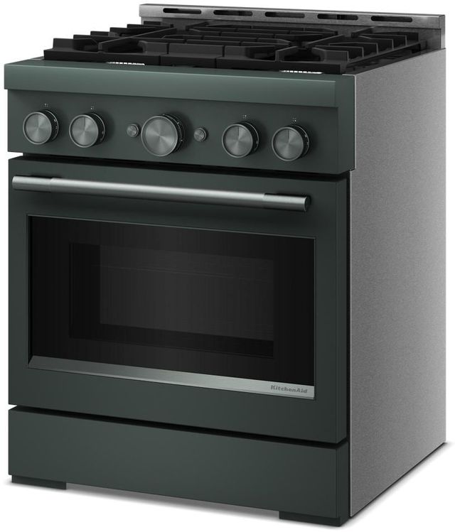 KitchenAid® 30" Juniper Pro Style Gas Range with No Preheat Air Fry Mode-3