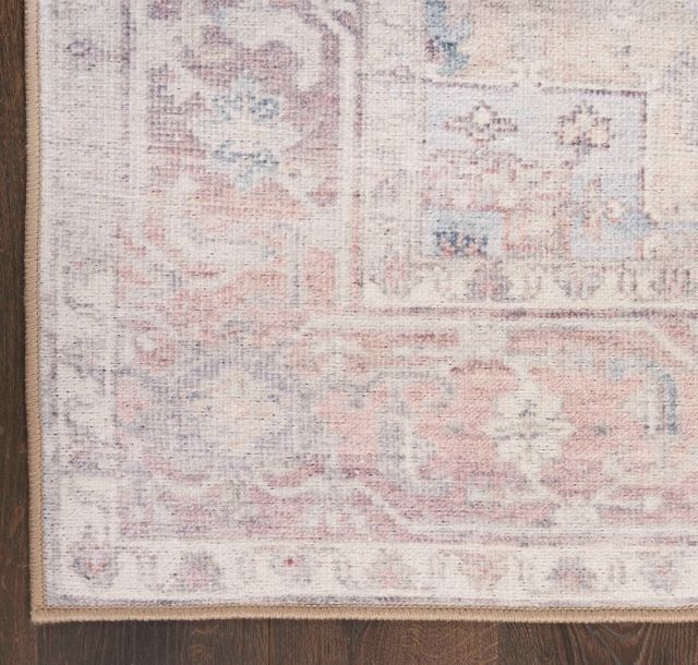 Nourison Home™ Vintage Washables Light Blue 5'x7' Area Rug-4