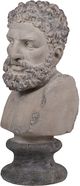 A & B Home Stone Hercules Bust Statue-2