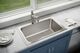 Elkay Lustertone® Classic Lustrous Satin 33" x 22" x 11-5/8" 2-Hole Single Bowl Drop-In Sink-2