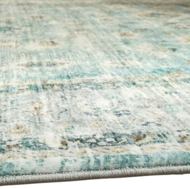Signature Design by Ashley® Ladstoney Beige/Ochre/Teal 5'x7' Area Rug-1