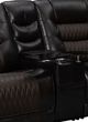 Elements International El Camino 7-Piece Marietta Brown Power Reclining Sectional-4