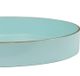 A & B Home Mimosa Powder Blue Round Tray-2