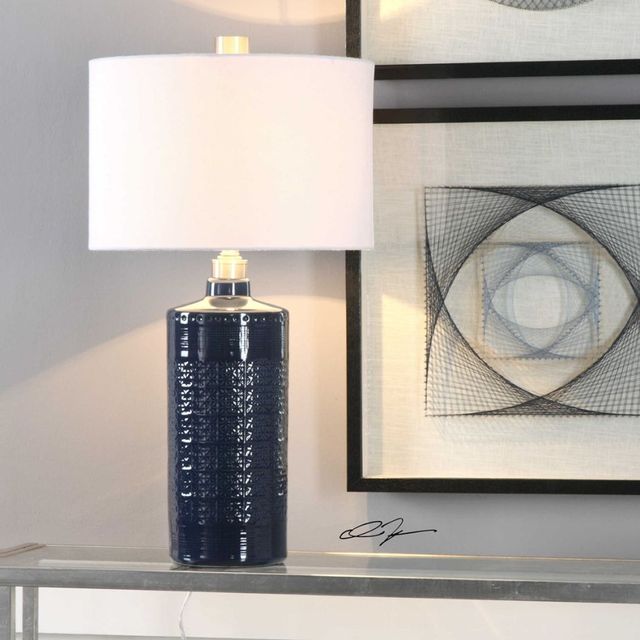 Uttermost® Thalia Royal Blue Table Lamp-1