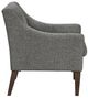 Homelegance® Knox Dark Gray Accent Chair-3