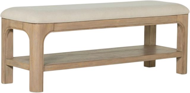 Coaster® Solano Weathered Mango Bed End Bench-0