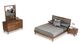 VIG Furniture Nova Domus 4-Piece Gray Eastern King Bedroom Set-1