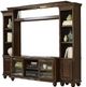 Mazin Furniture Lenore 4 Piece Cherry Media Set-0