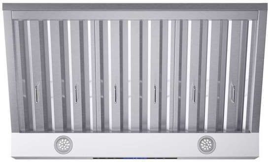 FORNO® Palazzo Alta Qualita 36" Stainless Steel Wall Mounted Range Hood-3