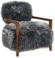 Furniture of America® Eramo Charcoal Gray Accent Chair-0