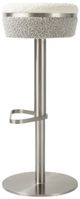 TOV Furniture Astro Gray/White Adjustable Stool-4