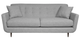 Van Gogh Designs Florence Madison Titanium Fabric Condo Sofa-0